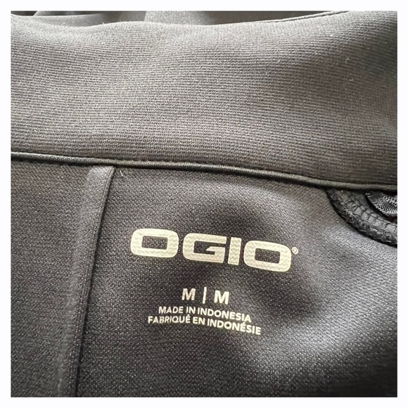 OGIO Peloton Mens Medium Black Zip Up Lightweight Jacket - Picture 6 of 7